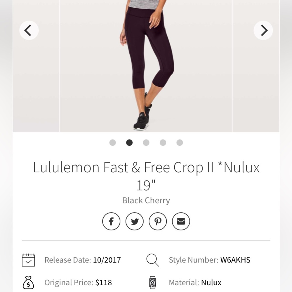 Fast and free crop size 8